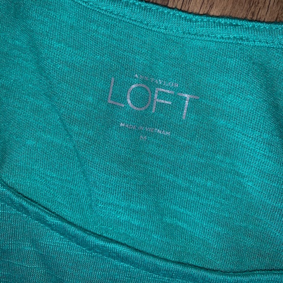 LOFT Womens Green Tanktop - Picture 3 of 4